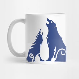 Two Wolves Mug